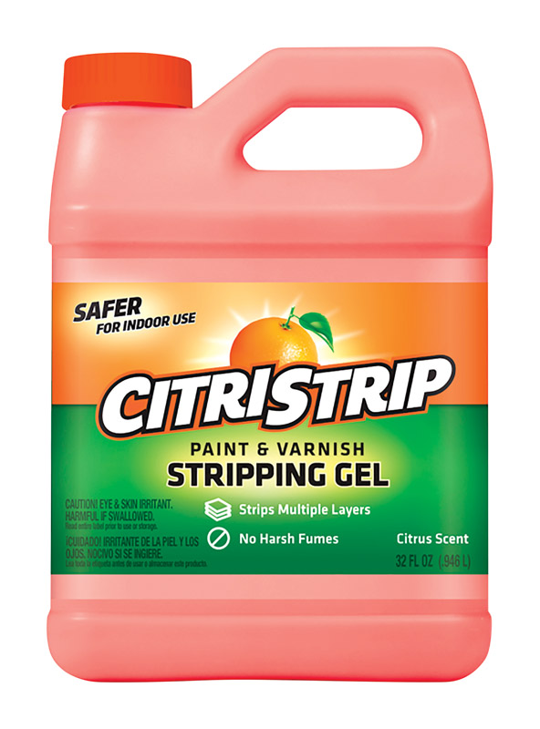 Citristrip Safer Paint & Varnish Stripping Gel Remover 1 qt. 
