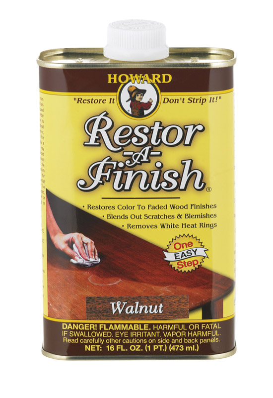 Howard RestorAFinish SemiTransparent Walnut OilBased Wood Restorer