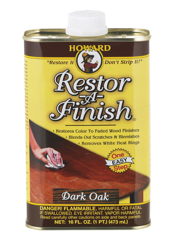 Howard RestorAFinish SemiTransparent Dark Oak OilBased Wood