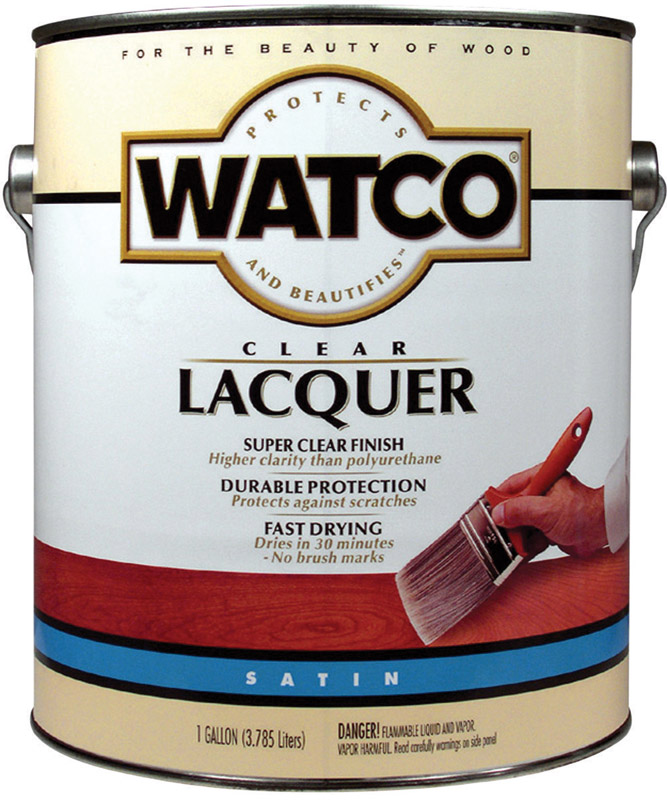 Watco Wood Finish Lacquer Satin 1 gal. #VSHE11049, 643