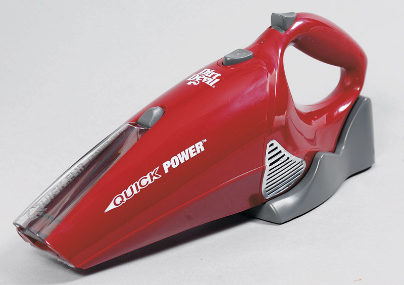 Dirt Devil Quick Power Bagless Hand Vac Standard Red VSHE1207034, M0890