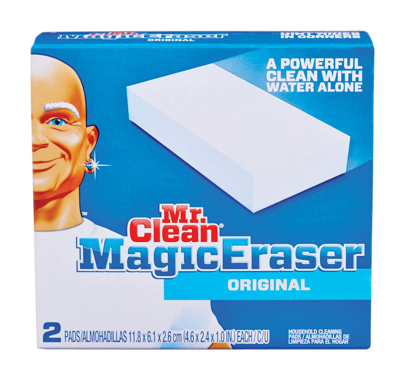 Mr. Clean For MultiPurpose Magic Eraser 2.4 in. W x 4.6 in. L 2 pk 