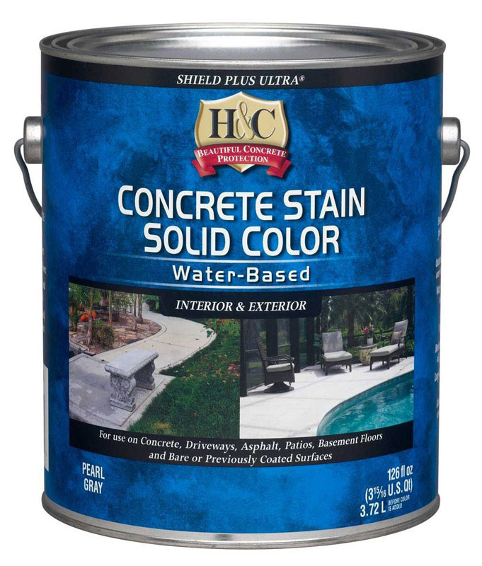 H&C Latex Shield Plus Ultra Concrete Latex Stain Low VOC Deep Base
