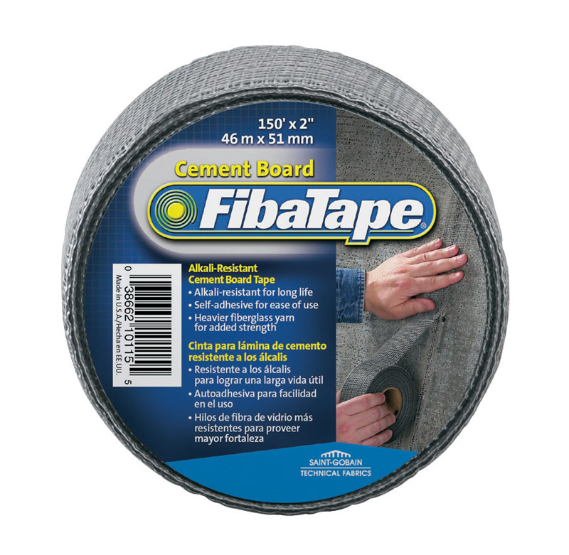 ADFORS FibaTape Cement Board 150 ft. L x 2 in. W Fiberglass Gray Self