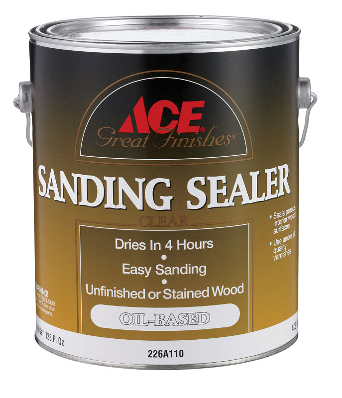 Ace OilBased Sanding Sealer Clear 1 gal. VSHE16640, 226A1101