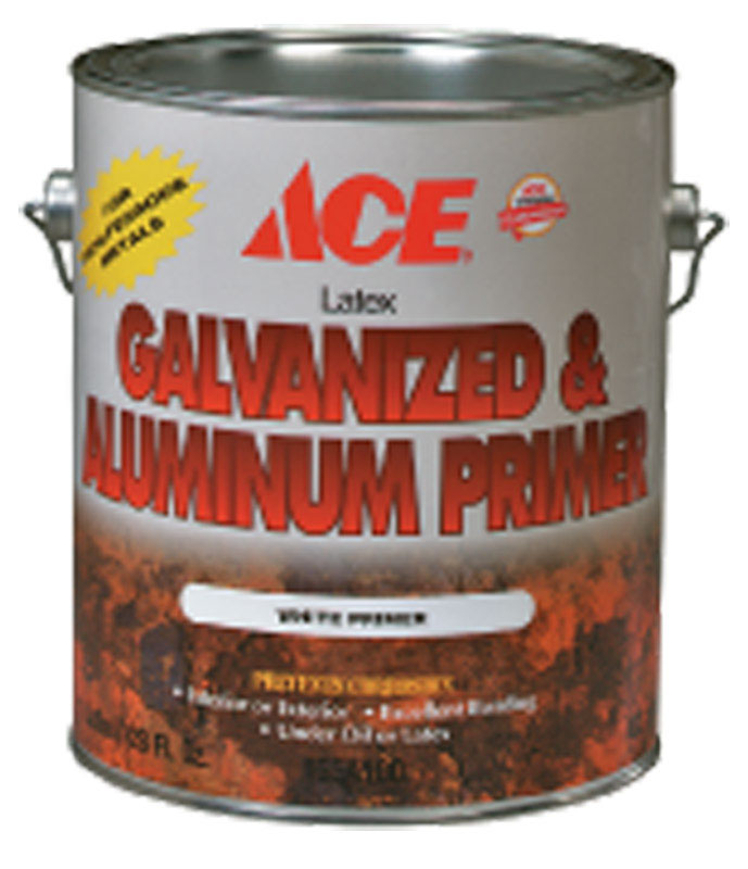 Ace Latex Interior and Exterior Galvanized & Aluminum Primer 1 gal