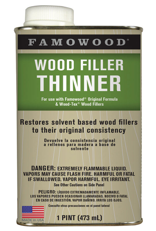 Famowood Clear Wood Filler Solvent 1 pt. VSHE19780, 730021