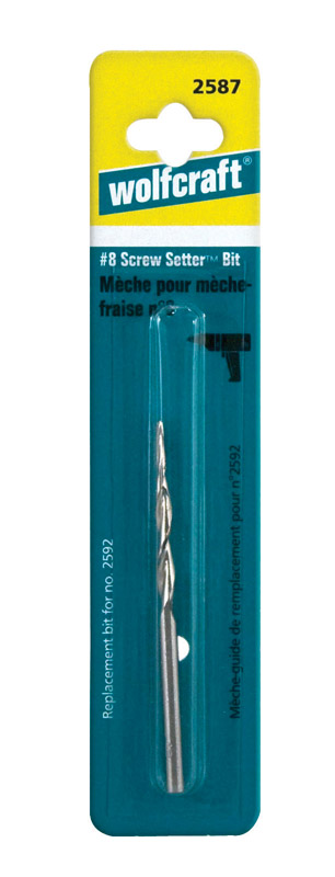Wolfcraft Screw Setter Steel Hex #8 Dia 