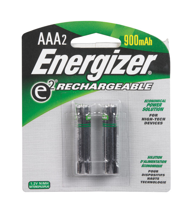 Energizer NiMH AAA 1.2 volts Rechargeable Batteries NH35BP2 