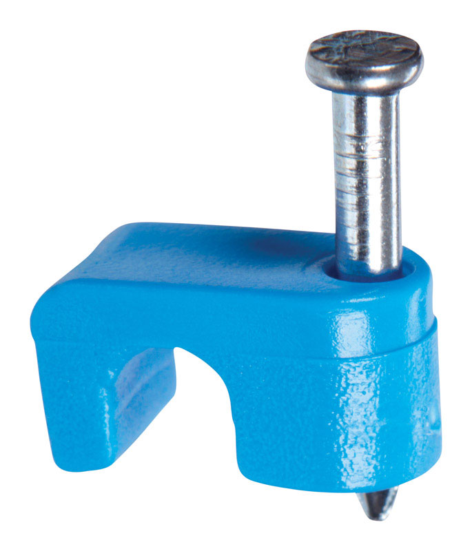 GB 3/16 in. W Zincplated Plastic Insulated Data Cable Staples 25 