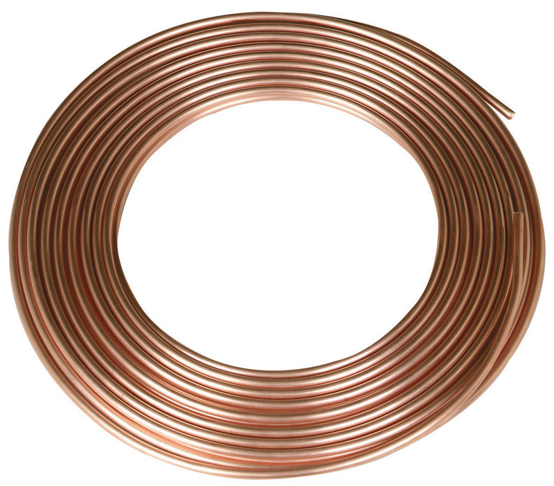 Reading Copper Refrigeration Tubing Type R 1/4 in. Dia. x 50 ft. L 