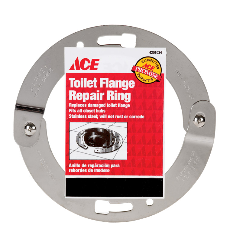 Thrifco Toilet Flange Repair Ring – Metal Quick Fix For Broken Closet Flanges