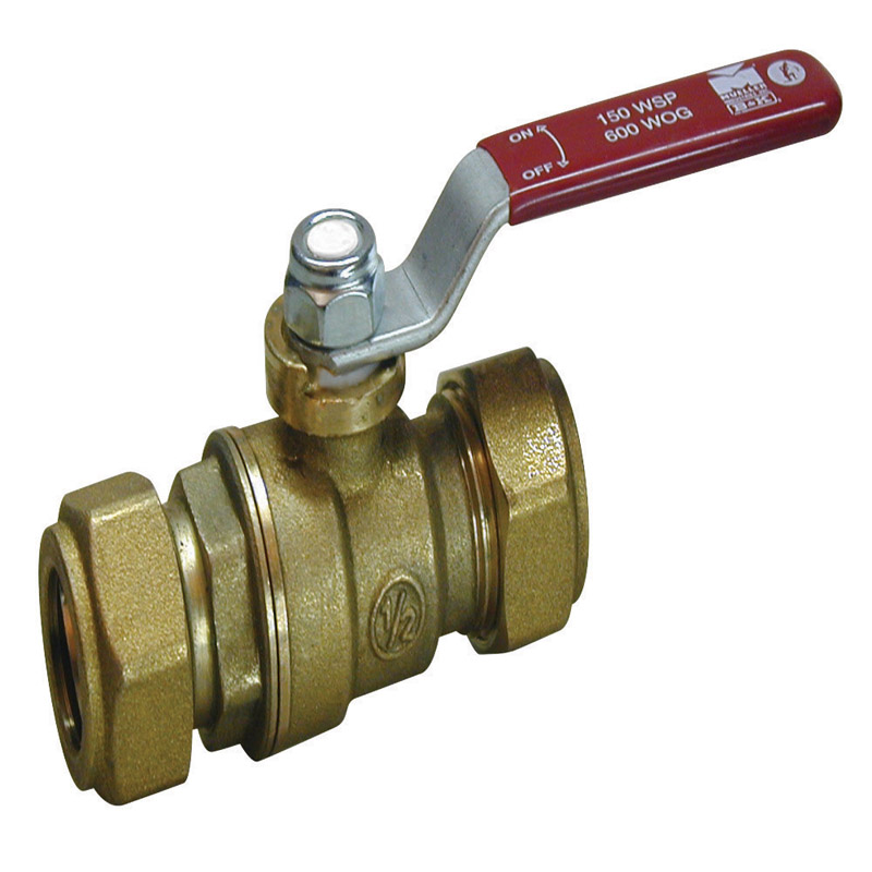 Mueller Ball Valve 3/4 in. Compression Brass Packing Gland VSHE4365656