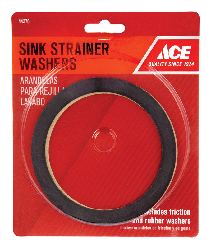 Ace 31/2 in. Dia. Rubber Basket Strainer Washer 1 pc. VSHE44376