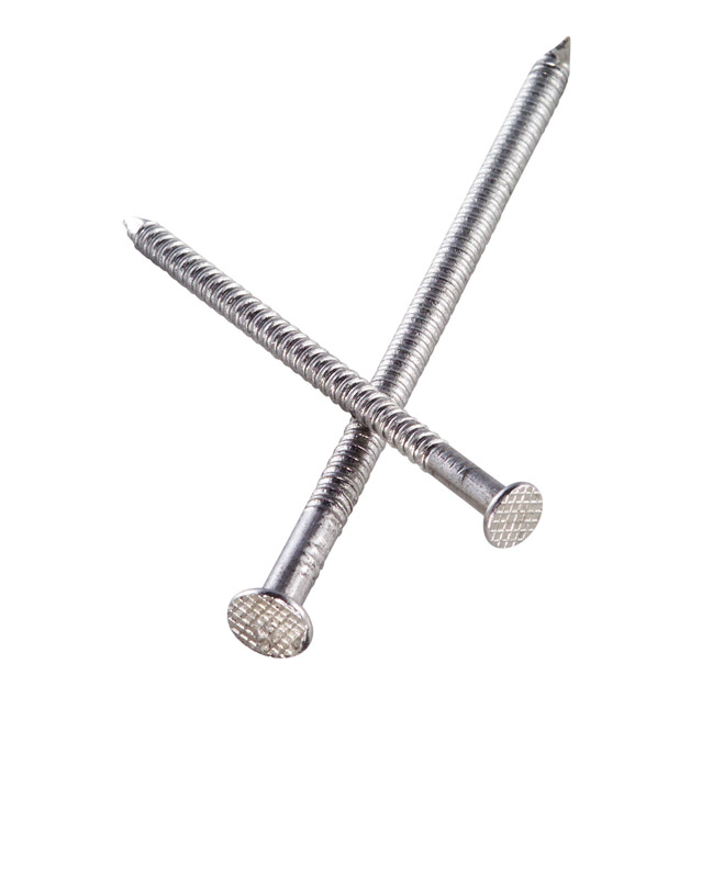 Simpson StrongTie Checkered 31/2 in. L Deck Nail Annular Ring Shank Stainless Steel 16 D 9 