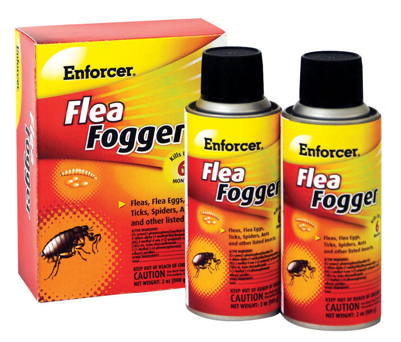 Enforcer Flea Fogger For Fleas, Ticks and Spiders 22 oz. Cans 