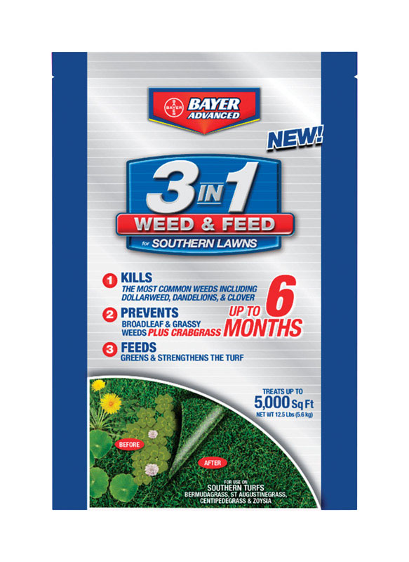 Bayer Advanced 3 In 1 Weed and Feed Zoysia 5000 sq. ft. Granules 3503 VSHE200427, 704840S
