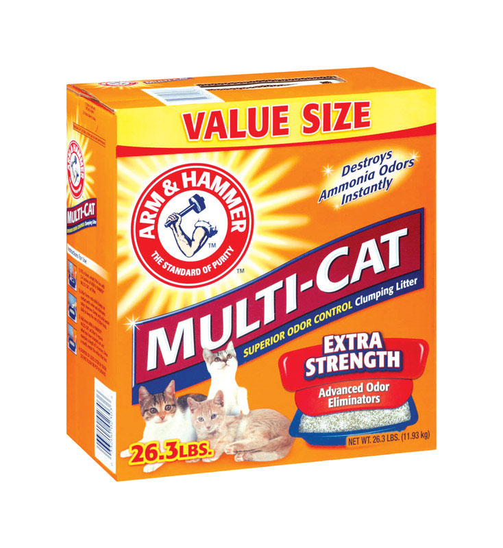 Arm & Hammer Multi Cat Litter 26.3 lbs. VSHE8404774, 02303