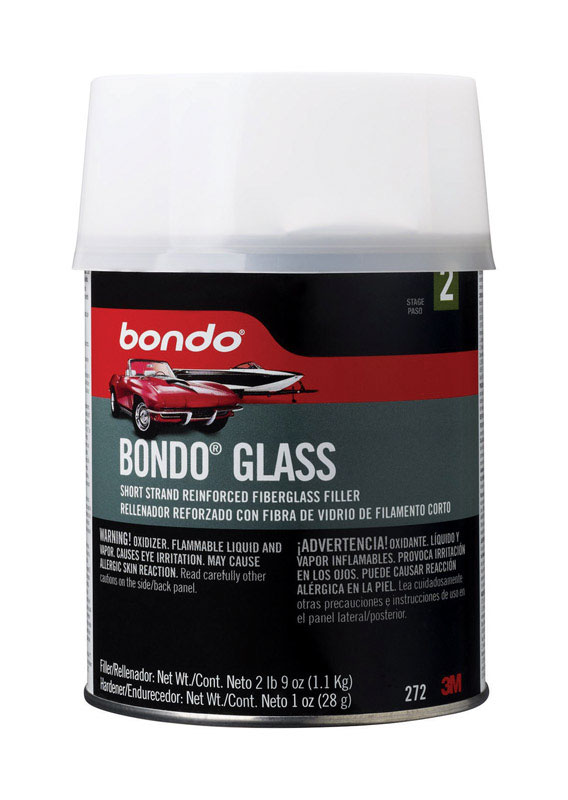 Bondo Auto Body Filler 1 qt. For For Marine, Automotive & Household Use VSHE542894, 272