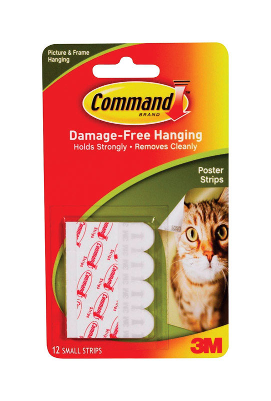 Command Mounting Strips White VSHE870447, 17024