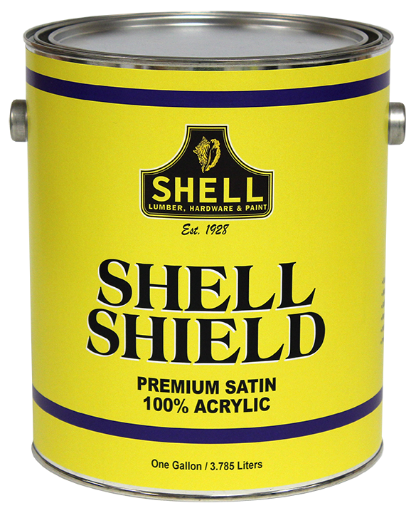 Shell Shield Paint Satin Exterior Accent 5 Gallon VSHESL643A/5G, SL